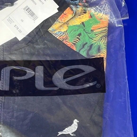 🆕 Jeff Staple Lightweight Jacket Black/Multi-Color Mens Size XS Fast Shipping - Picture 4 of 6